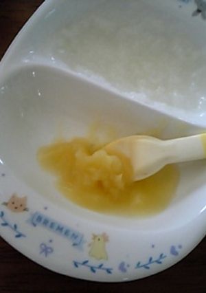 ラクチン離乳食記録☆離乳初期～-レシピのメイン写真