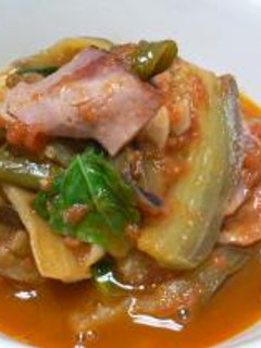 夏野菜のトマト煮込み-レシピのメイン写真
