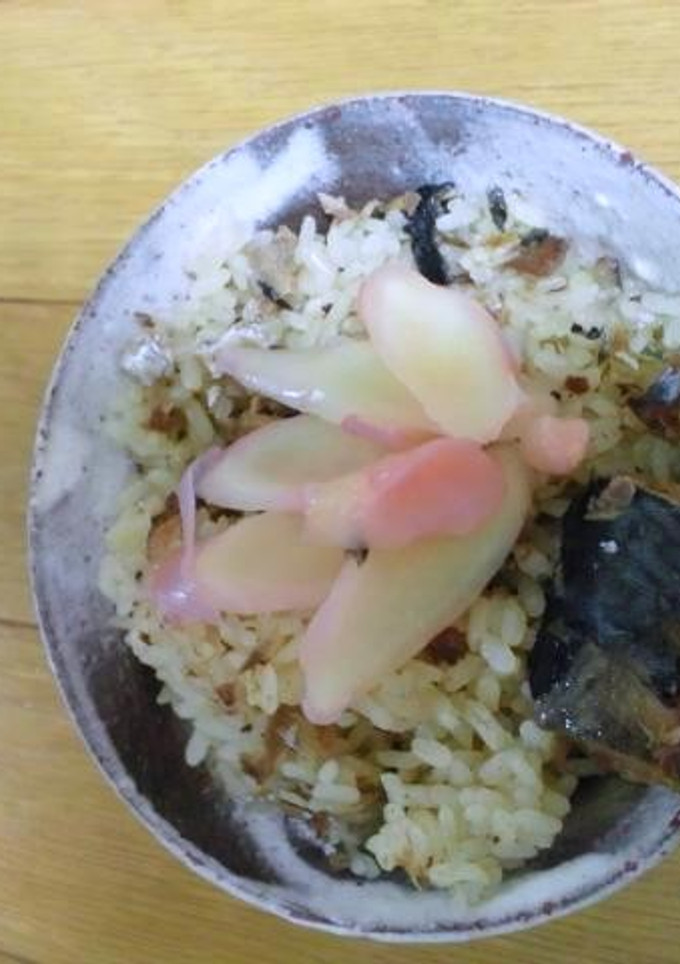 鯖缶と新生姜のごはん-レシピのメイン写真