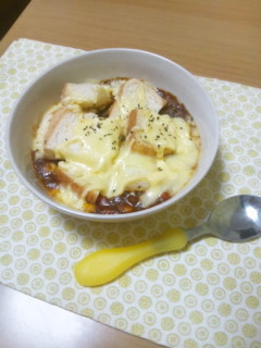 お餅でカレードリア風-レシピのメイン写真