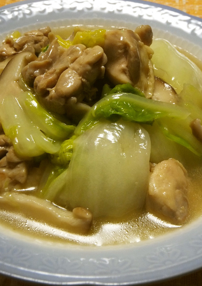 白菜と鶏肉の中華風うま煮-レシピのメイン写真