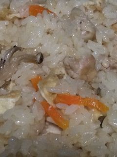 炊き込みご飯(鶏五目ご飯)-レシピのメイン写真