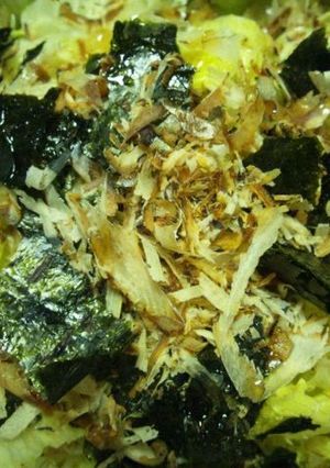 レタス海苔サラダ-レシピのメイン写真