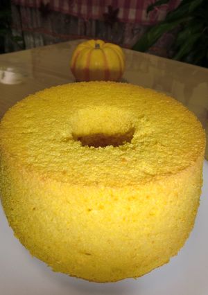 かぼちゃシフォンケーキ-レシピのメイン写真