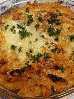 ペンネのトマトソースチーズ焼き-レシピのメイン写真