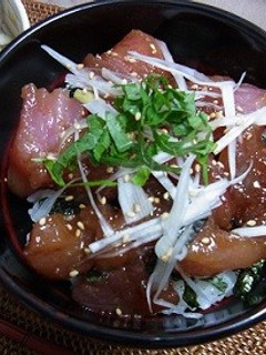 韓国風マグロ丼-レシピのメイン写真