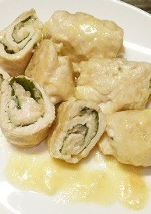 ●岩下の新生姜を使ったササミ巻き●-レシピのメイン写真