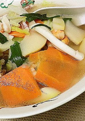 餃子の王将風　五目汁そば-レシピのメイン写真