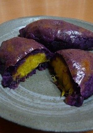焼き芋??二色のスイートポテト-レシピのメイン写真