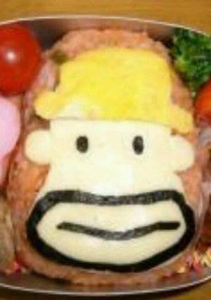 キャラ弁★カールおじさん♪-レシピのメイン写真