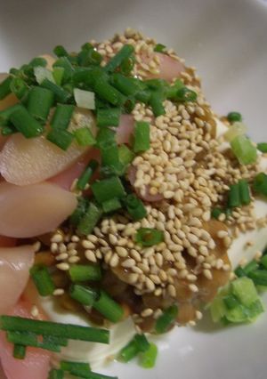新生姜でおつまみ-レシピのメイン写真