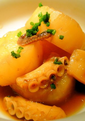 味染み大根とやわらか蛸の煮物-レシピのメイン写真