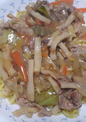 味付け簡単　あんかけ焼きそば-レシピのメイン写真