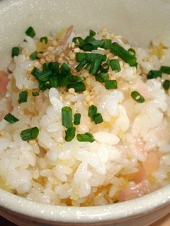 岩下の新生姜と天かすの混ぜご飯-レシピのメイン写真