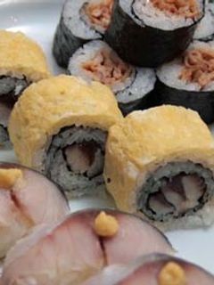 しめ鯖と新生姜の巻き寿司-レシピのメイン写真