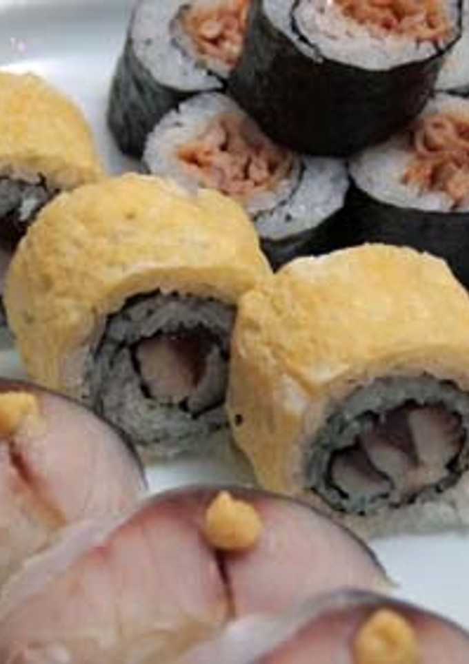 しめ鯖と新生姜の巻き寿司-レシピのメイン写真