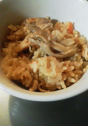 きのこの炊き込みご飯-レシピのメイン写真