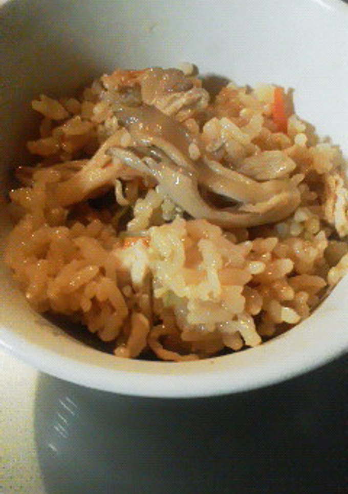 きのこの炊き込みご飯-レシピのメイン写真