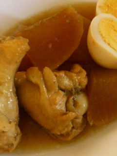 シンプルな鶏手羽元と大根の煮物-レシピのメイン写真