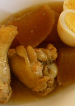 シンプルな鶏手羽元と大根の煮物-レシピのメイン写真