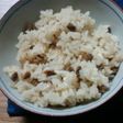残った佃煮で炊きこみご飯