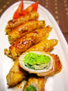 キャベツも一緒に♪豚の生姜焼き風?ロール-レシピのメイン写真