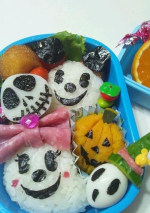 ハロウィン弁当-レシピのメイン写真