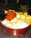 瀬戸内海鮮ウニ＆えんがわ卵黄醤油漬け丼