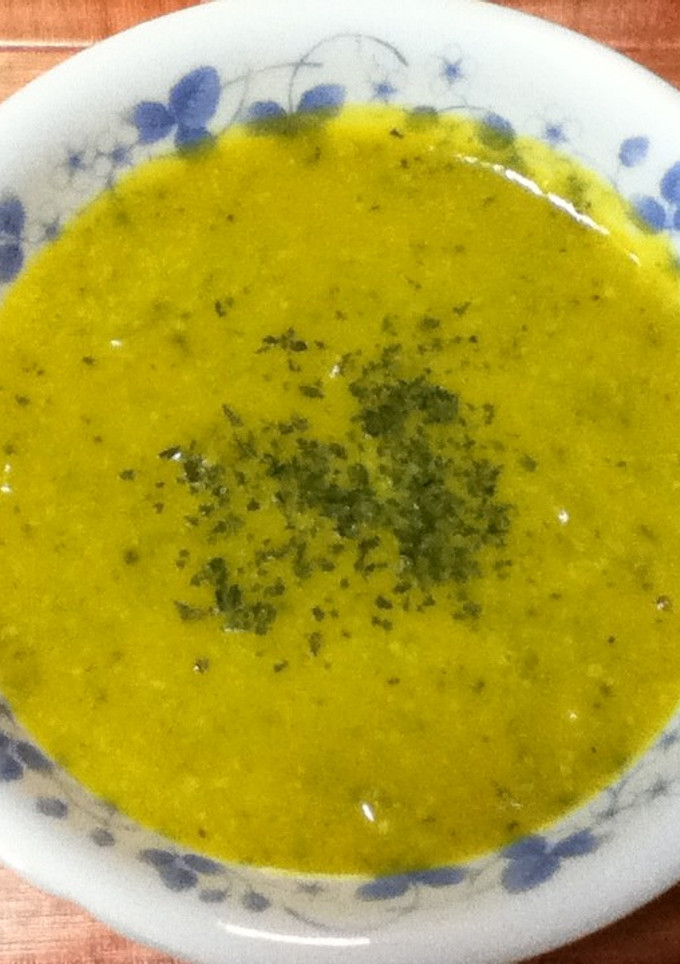 ルクエ使用♪かぼちゃスープ（皮も）-レシピのメイン写真
