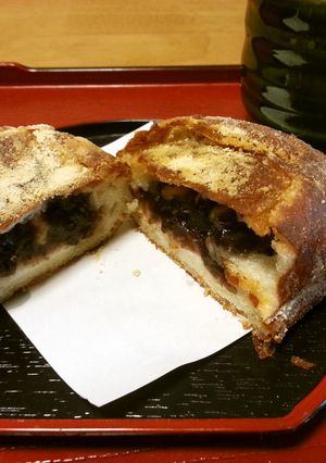 ロールパンで♪胡桃あん入りきなこ揚げパン-レシピのメイン写真