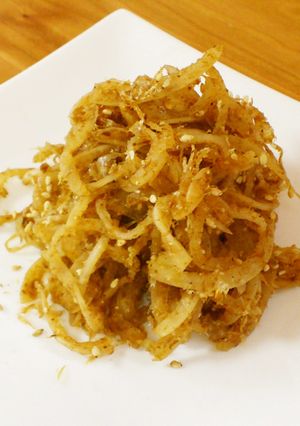 大根の皮の炒り煮（佃煮風）-レシピのメイン写真