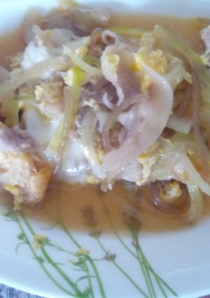 簡単美味しい★豚肉の卵とじ-レシピのメイン写真