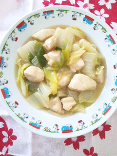 体もポカポカ♪鶏肉と白菜のうま煮-レシピのメイン写真