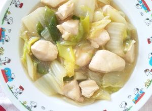 体もポカポカ♪鶏肉と白菜のうま煮-レシピのメイン写真