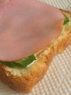 朝食パン(キュウリ・ハム)-レシピのメイン写真