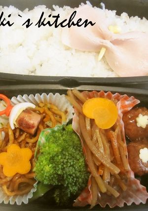 超簡単キャラ弁？！型抜いて乗っけるだけ♪-レシピのメイン写真