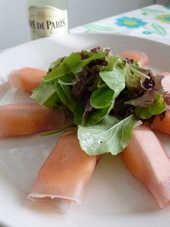 柿とクリームチーズの生ハム巻き-レシピのメイン写真