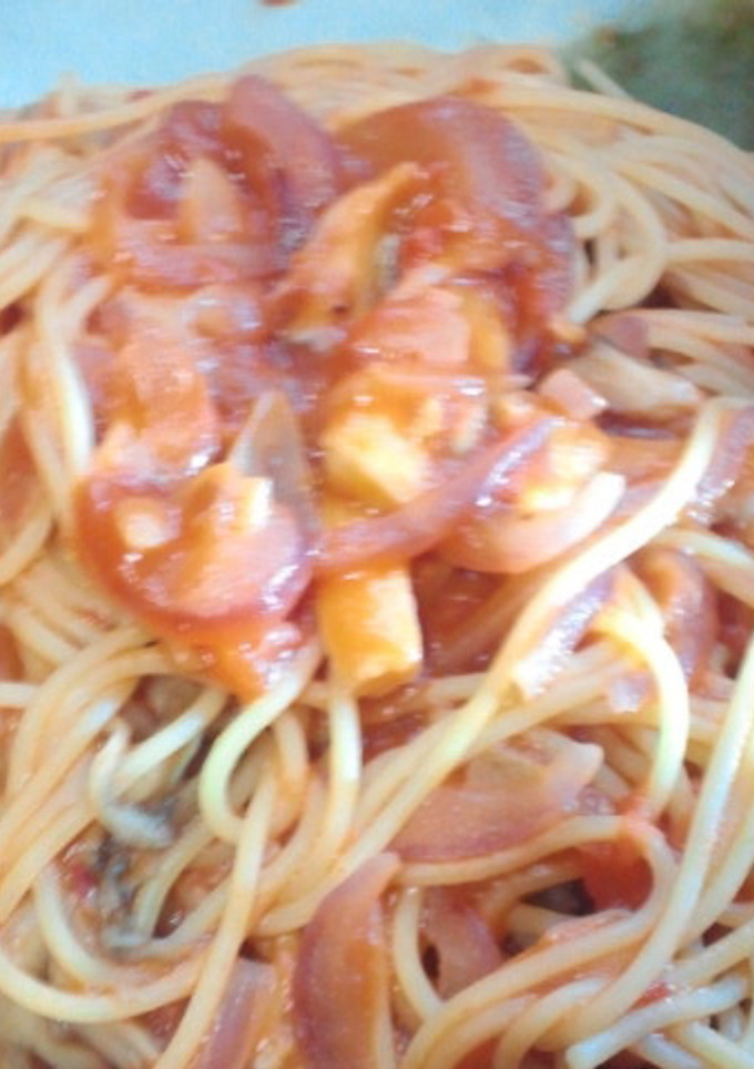 きのことトマトのパスタ-レシピのメイン写真