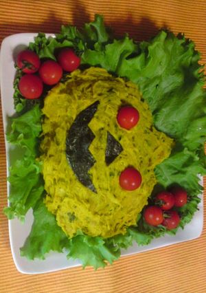 カボチャサラダ☆ハロウィンにも-レシピのメイン写真