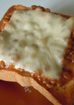 納豆キムチ‐ズトースト-レシピのメイン写真