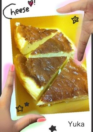 **ベイクドチーズケーキ**-レシピのメイン写真