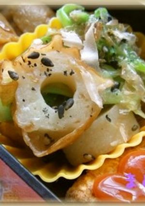 ちくわとキャベツの味噌炒め✤お弁当✤-レシピのメイン写真