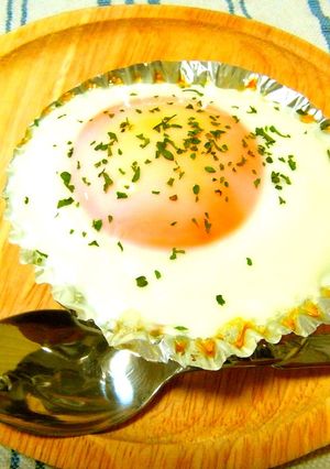 給食☆お弁当に特製アルミ卵ココット-レシピのメイン写真