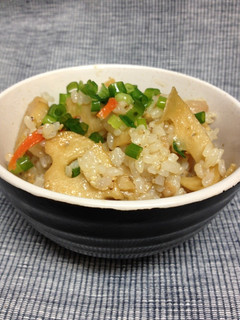 秋薫る、レンコンの混ぜご飯♪-レシピのメイン写真