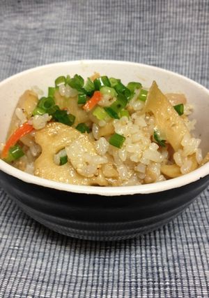秋薫る、レンコンの混ぜご飯♪-レシピのメイン写真