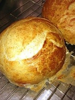 初心者簡単ふわパリパリライ麦フランスパン-レシピのメイン写真