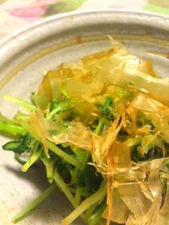 大根葉と水菜の簡単炒め-レシピのメイン写真