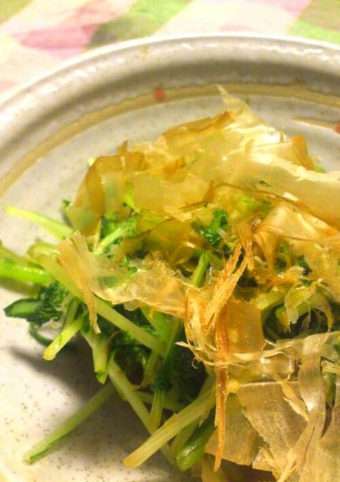 大根葉と水菜の簡単炒め-レシピのメイン写真