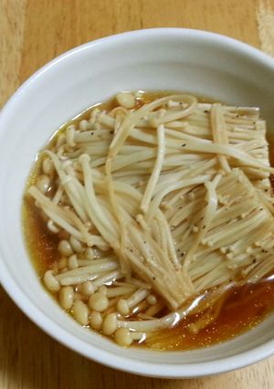 ポン酢deえのきバター♪-レシピのメイン写真