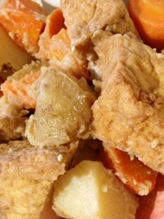 ほっこり♪じゃがいもと厚揚げの煮物-レシピのメイン写真